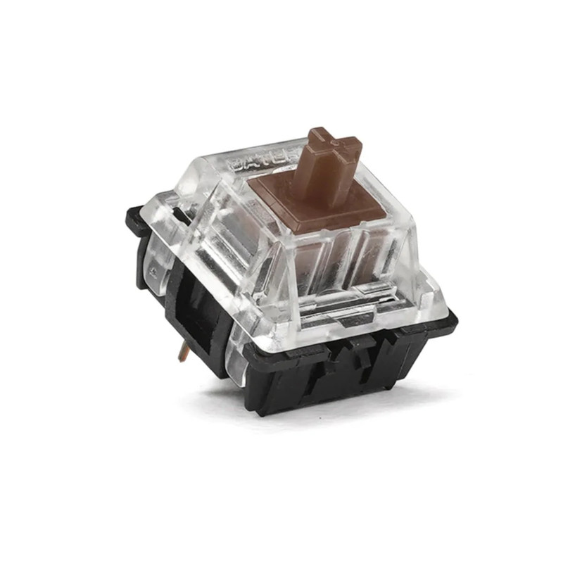 Gateron Tactile Switches 3 pin - Brown - 10 Pieces - مكبس لوحة مفاتيح